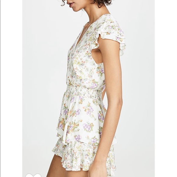 Revolve✨ ruffled skort romper - Picture 5 of 7